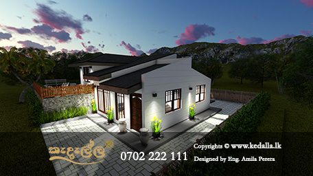 A Minimalist Architectural House Plans in Sri lanka in Small Land by An Architectural Firm that Specialized in Low-Cost Homes