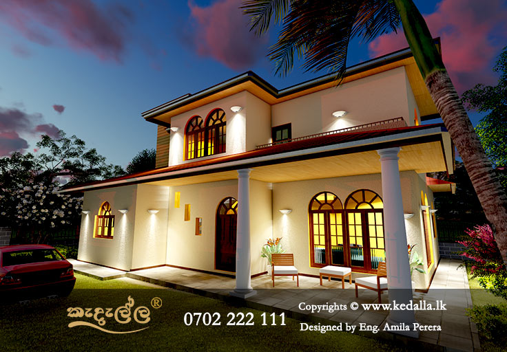 The Most Popular House Designs with Layouts and Estimated Costs by Renowned Home Plan Designers and Architects in Sri Lanka