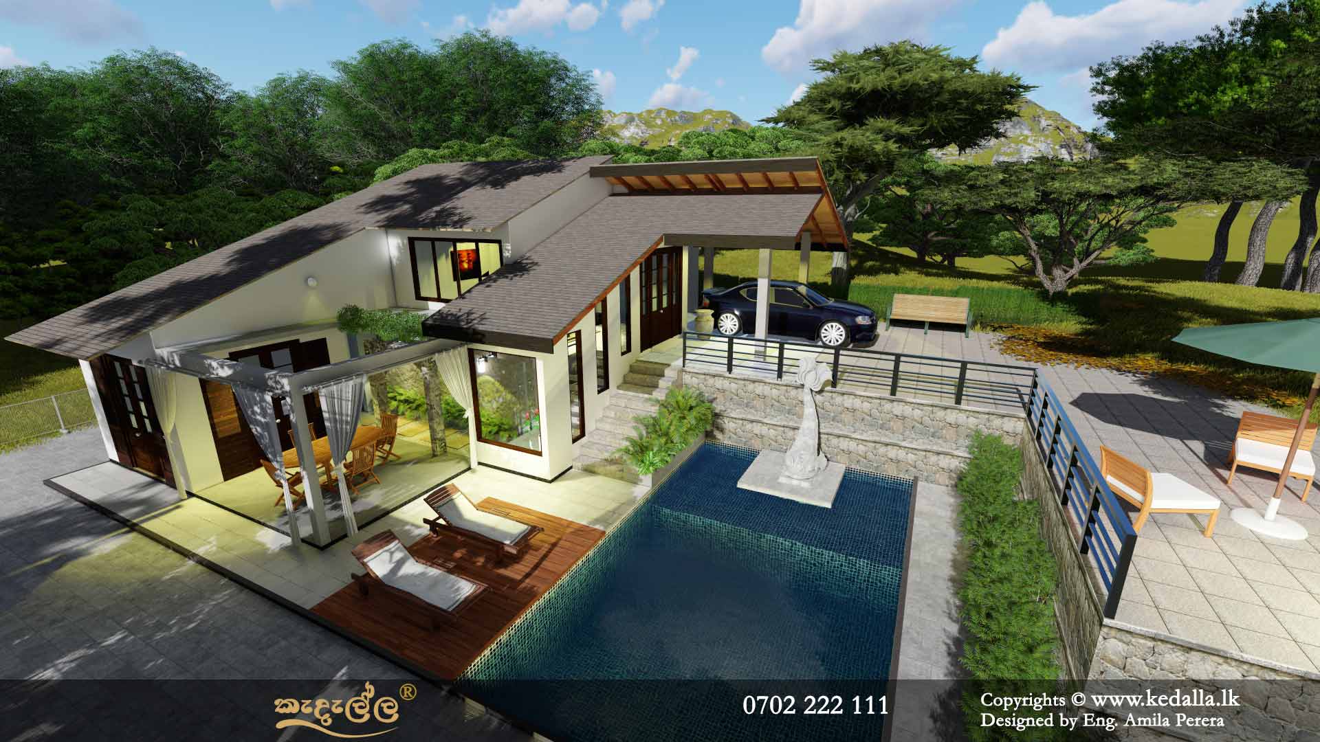 Modern House Plans and Designs done by Leading Architects in Matale Sri Lanka