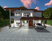 Sri Lanka Normal Home Plans Designed by Architects in Colombo. Including Modern Styles, Storey Houses Fully-functional Layouts