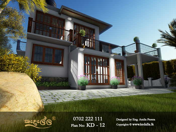 A bright and airy normal house plan design sri lanka makes this beautiful house a truly unique gem. A wonderfully open 2 story layout provides nearly 2400 square feet
