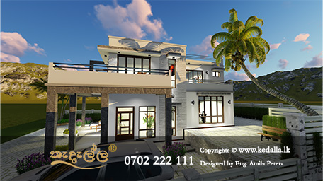 In our House Plans Sri Lanka collection, you will discover two-story designs that feature contemporary and traditional styles