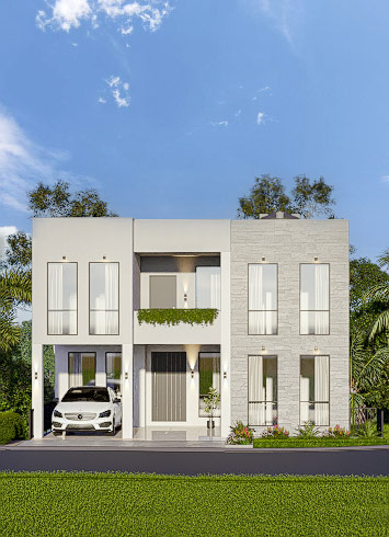 3 Story 6 Bedroom House for sale in Sri Lanka Kedella Homes Signature Villas in Hanthana Villa 2 3D Plan 4