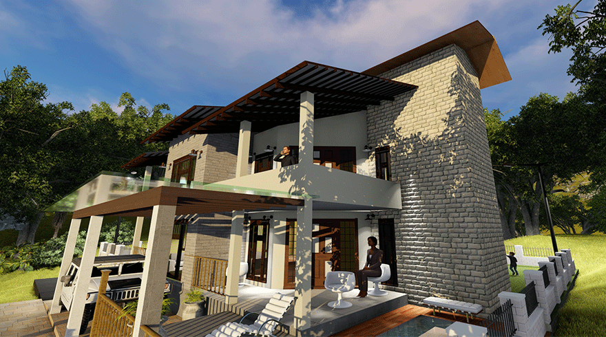 House Plans Designs in Sri Lanka. Best modern house design photos, Contemporary architecture home plans and images of architectural house plans designs 