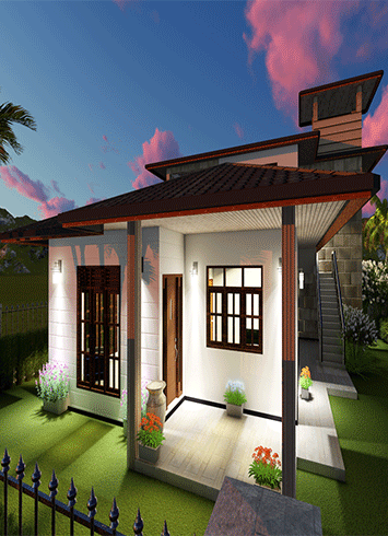 Sri Lanka House Plans and Designs. A Stylish Home Design that boasts elegant connections between interior and exterior spaces and distinct zones suited for all occasions for the entire family