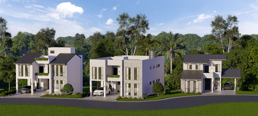 6 Bedroom Brand New House for sale in Kandy sri lanka Kedella Homes Signature Villas in Hanthana Villa 1 3D Plan 6