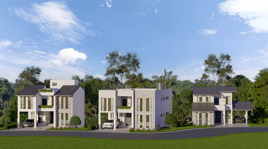 Modern Three story house with 2 bathrooms in Hanthana Kandy sri lanka